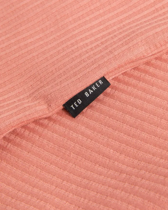 Men RAKES 8211 Textured Regular Fit TShirt Medium Pink Ted Baker Tops Men RAKES 8211 Textured Regular Fit TShirt Medium Pink Ted Baker Tops