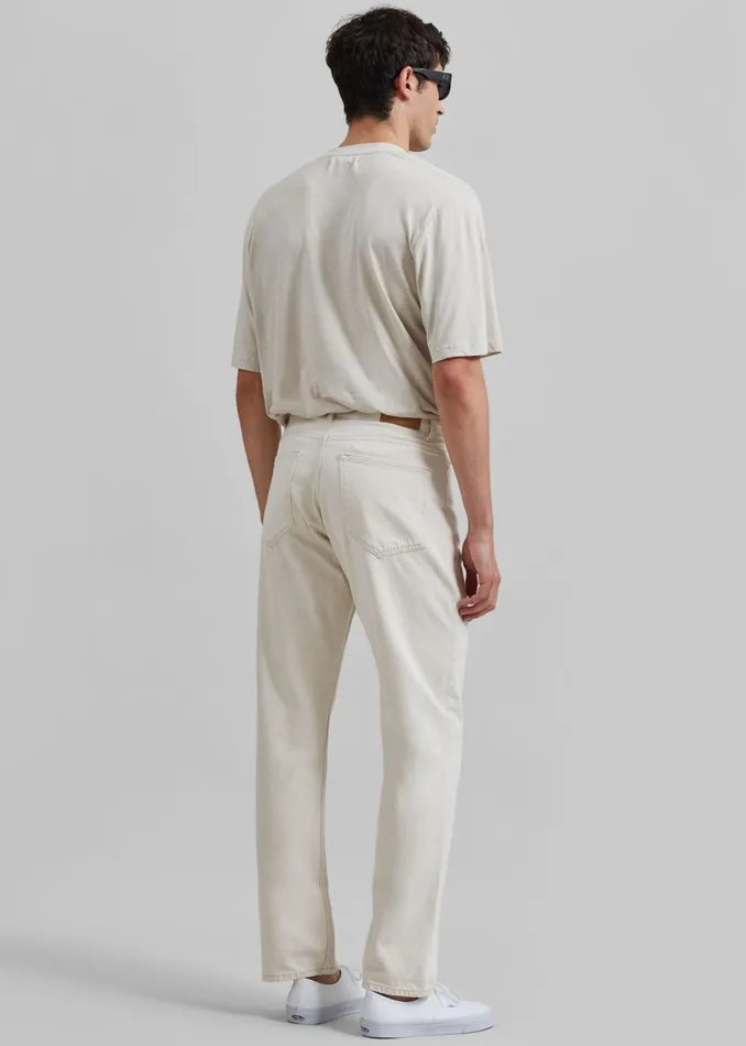 Men Samse Samse Saeddie Jeans 8211 Natural The Frankie Shop Bottoms