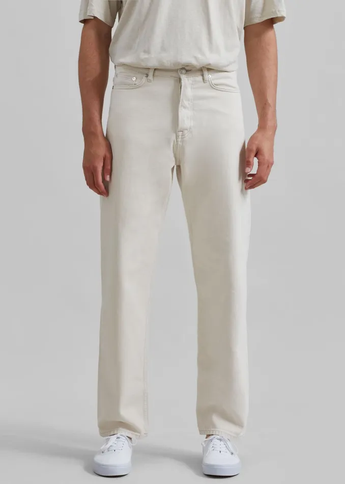 Men Samse Samse Saeddie Jeans 8211 Natural The Frankie Shop Bottoms