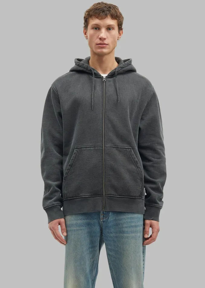 Men Samse Samse Sapigment Zip Hoodie 8211 Black The Frankie Shop Tops