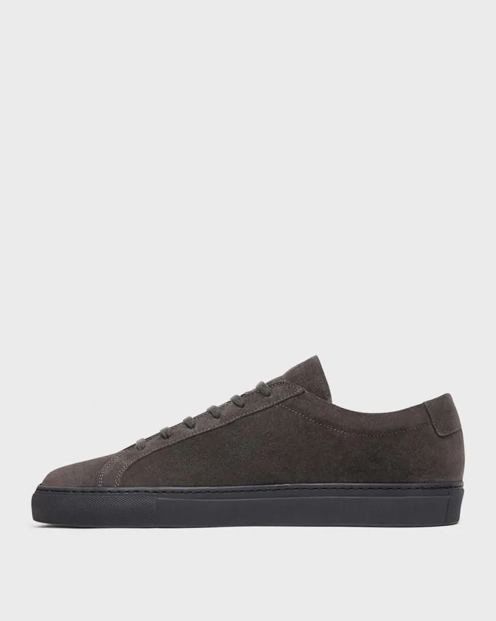 Men Shoes Theory Common Projects Original Achilles Sneakers Charcoal