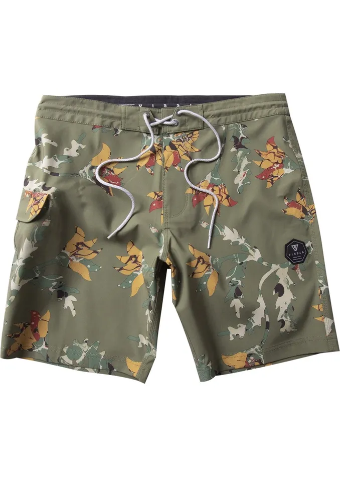 Men Sight Study 1858243 Boardshort Olive Boardshorts Vissla