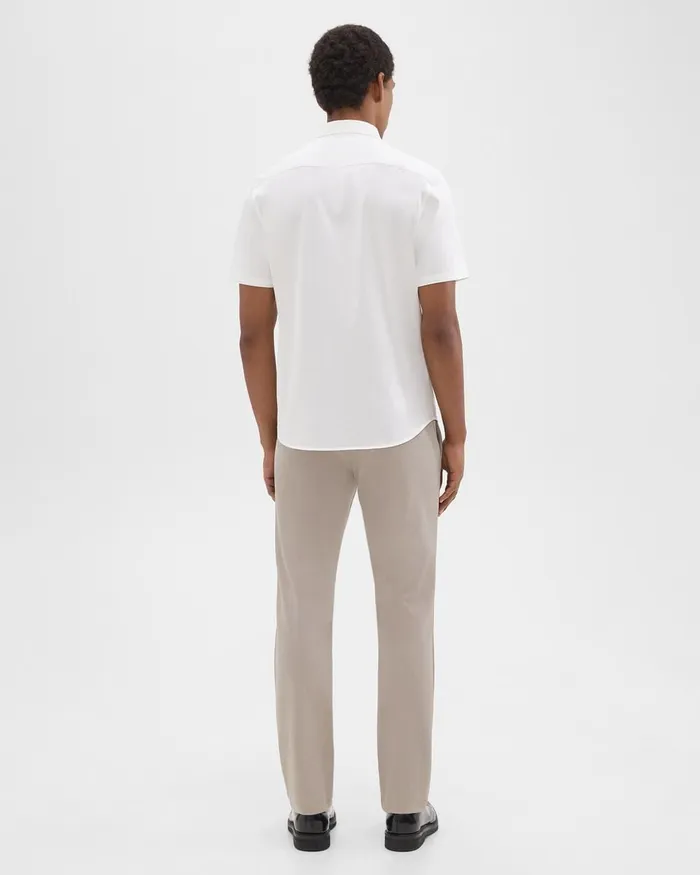 Men Suits Theory Zaine Pant In Precision Ponte Putty