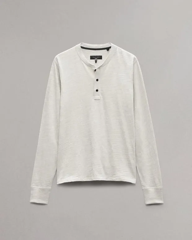 Men TShirts and Henleys Rag and Bone Classic Flame Henley Light Tan