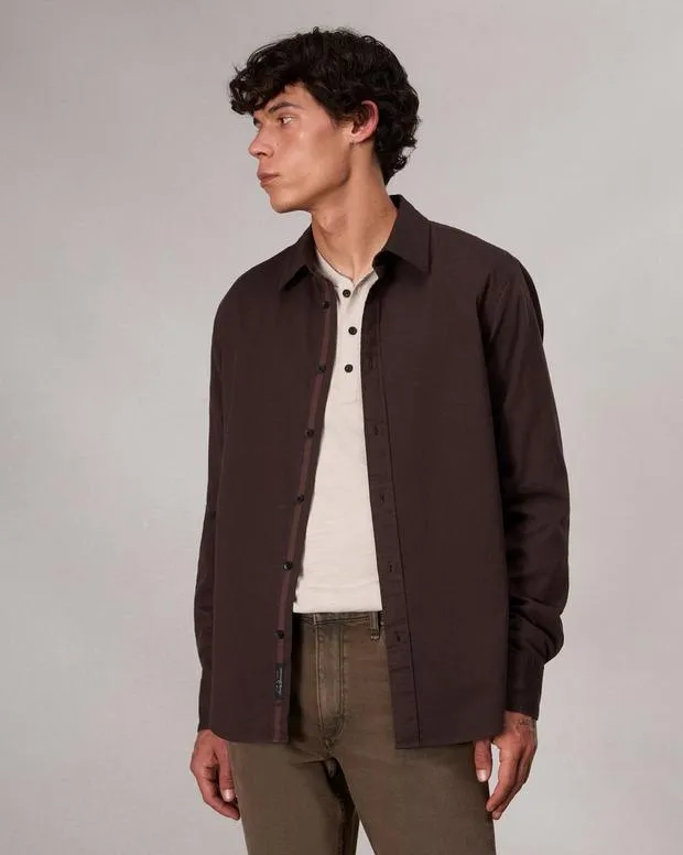 Men TShirts and Henleys Rag and Bone Classic Flame Henley Light Tan