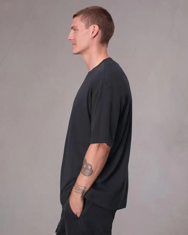 Men TShirts and Henleys Rag and Bone Cliff Jersey Tee Black