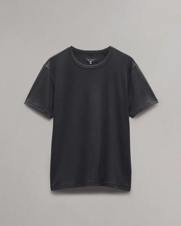 Men TShirts and Henleys Rag and Bone Pima Cotton TShirt Black