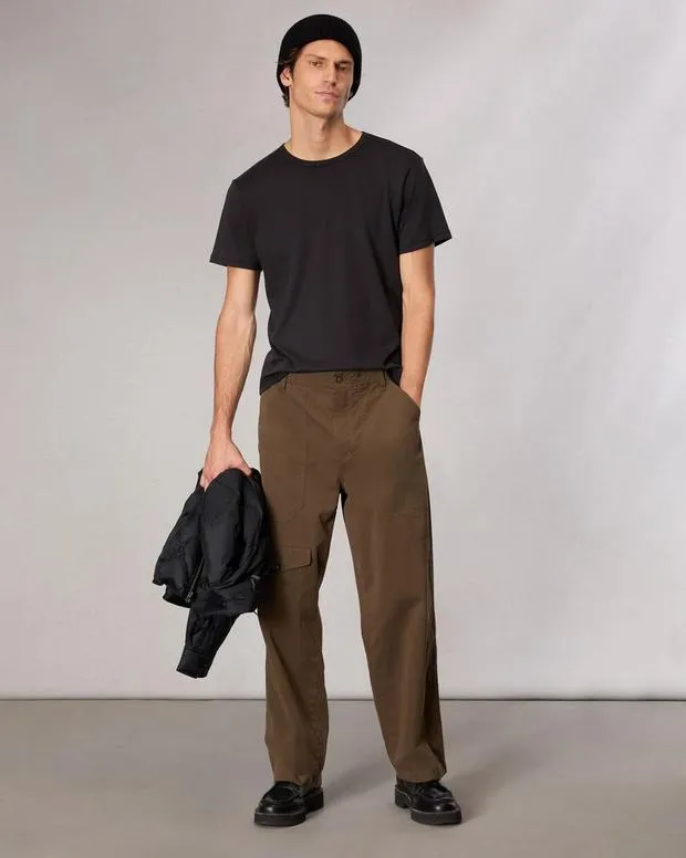 Men TShirts and Henleys Rag and Bone Pima Cotton TShirt Black