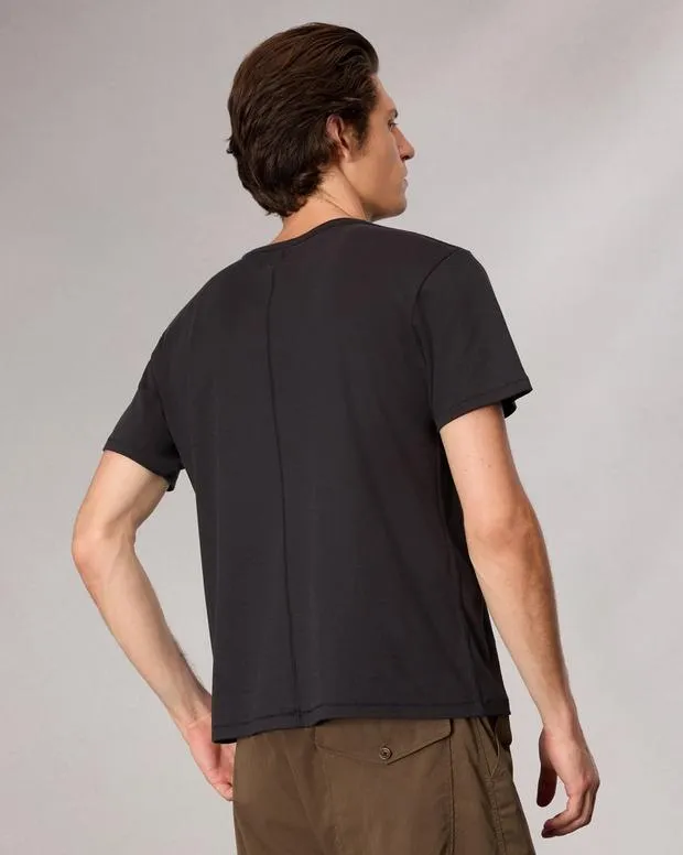 Men TShirts and Henleys Rag and Bone Pima Cotton TShirt Black