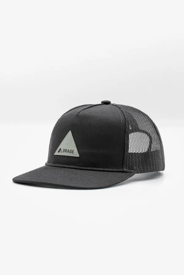 Men Unisex Lumber Trucker HatBlack Orage Accessories