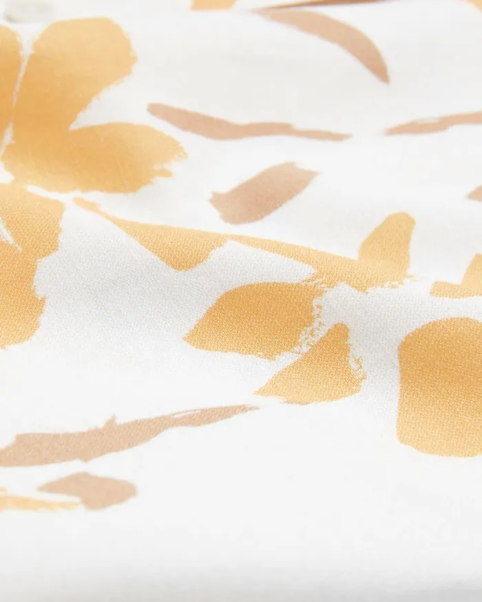 Men VERZEE 8211 Short Sleeve Floral Print Shirt Yellow Ted Baker Shirts Men VERZEE 8211 Short Sleeve Floral Print Shirt Yellow Ted Baker Shirts