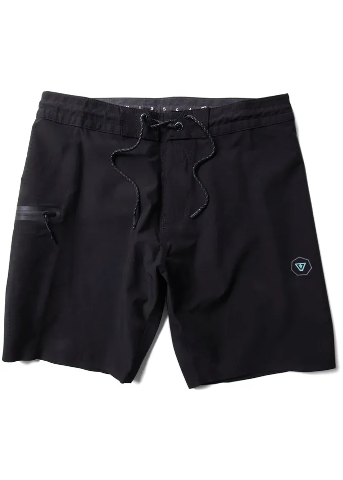 Men Vissla High Seas 1858243 Boardshort Black Boardshorts