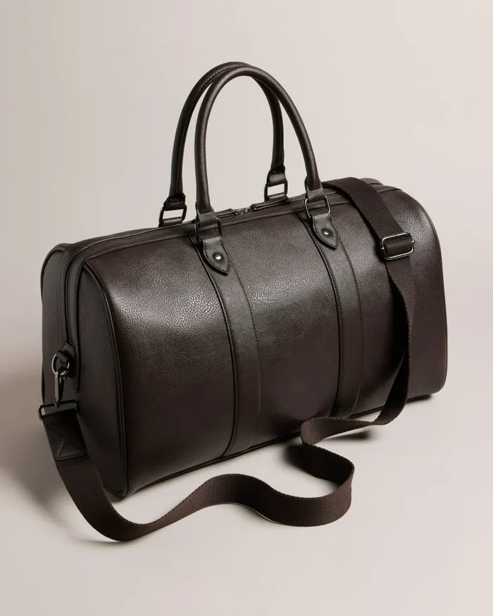Men WAYLIN 8211 House Check PU Holdall Brownchocolate Ted Baker Holdalls and Weekend Bags Men WAYLIN 8211 House Check PU Holdall Brownchocolate Ted Baker Holdalls and Weekend Bags