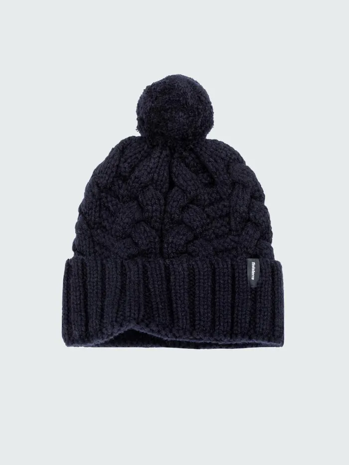 MenWomen Esam Beanie Navy Finisterre Hats and Beanies