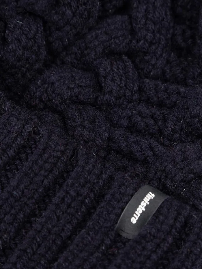 MenWomen Esam Beanie Navy Finisterre Hats and Beanies