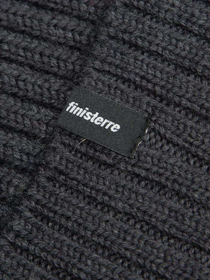MenWomen Fisherman Beanie Charcoal Finisterre Hats and Beanies