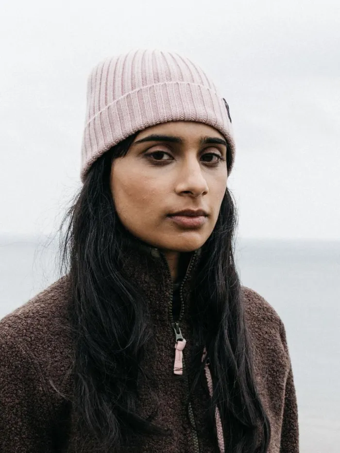 MenWomen Fisherman Beanie Pink Salt Finisterre Hats and Beanies