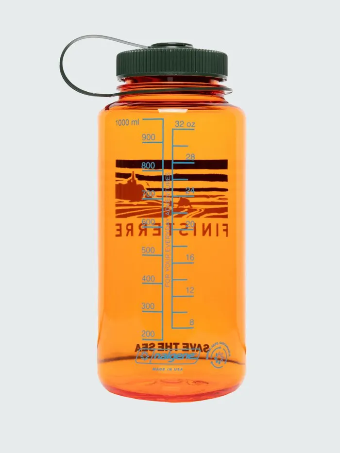 MenWomen Nalgene Sustain 1L Wide Mouth Bottle Harvest Gold Finisterre Water Bottles