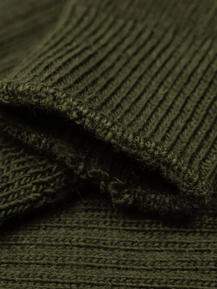 MenWomen Ribbed Sock Khaki Finisterre Socks
