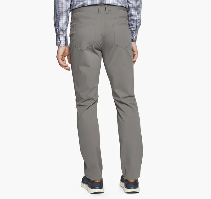 Men XC4 Performance FivePocket Pants Charcoal Pants and Jeans Johnston and Murphy