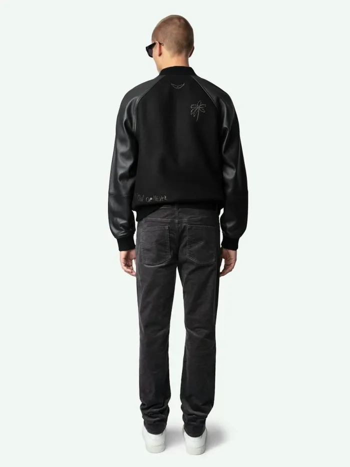 Men Zadig and Voltaire Pants and Shorts Steeve Velvet Pants Granite Men Zadig and Voltaire Pants and Shorts Steeve Velvet Pants Granite