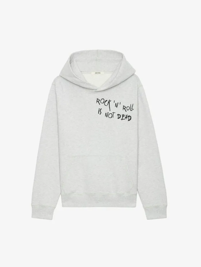 Men Zadig and Voltaire Sweatshirts and Hoodies Sanchi Sweatshirt Gris Chine Clai Men Zadig and Voltaire Sweatshirts and Hoodies Sanchi Sweatshirt Gris Chine Clai
