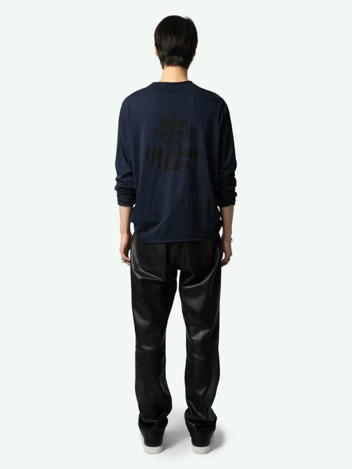 Men Zadig and Voltaire TShirts Monastir Henley Tshirt Agathe Men Zadig and Voltaire TShirts Monastir Henley Tshirt Agathe