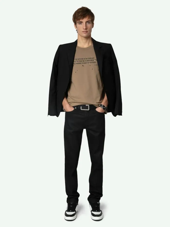 Men Zadig and Voltaire TShirts Tommy Tshirt Cereal