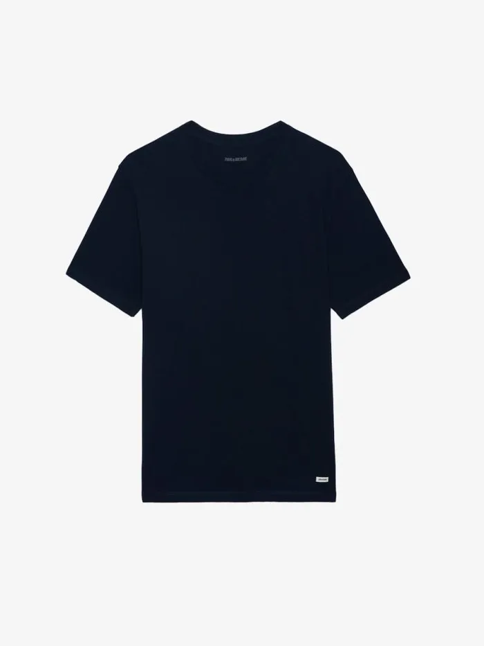 Men Zadig and Voltaire TShirts Tommy Tshirt Encre