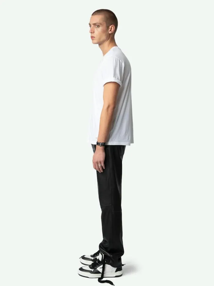 Men Zadig and Voltaire TShirts Tommy Tshirt White Men Zadig and Voltaire TShirts Tommy Tshirt White
