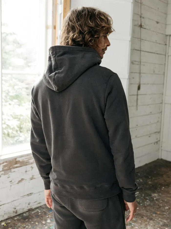 Men Zawn Hoodie Raven Finisterre Sweatshirts and Hoodies