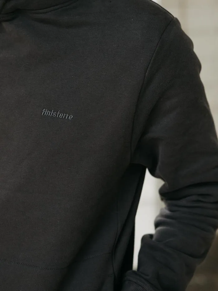 Men Zawn Hoodie Raven Finisterre Sweatshirts and Hoodies