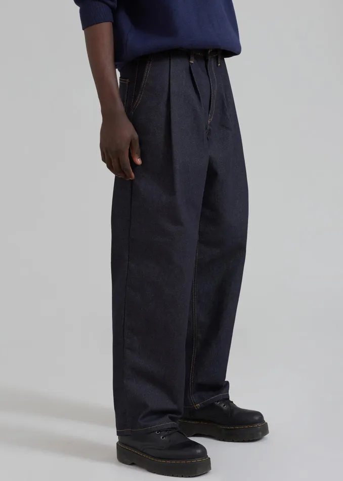 Men Zayn Jeans 8211 Dark Indigo The Frankie Shop Bottoms