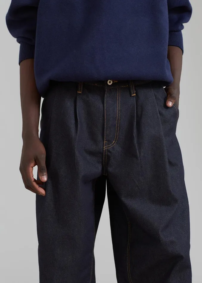 Men Zayn Jeans 8211 Dark Indigo The Frankie Shop Bottoms