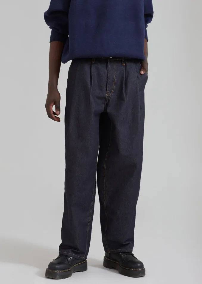 Men Zayn Jeans 8211 Dark Indigo The Frankie Shop Bottoms