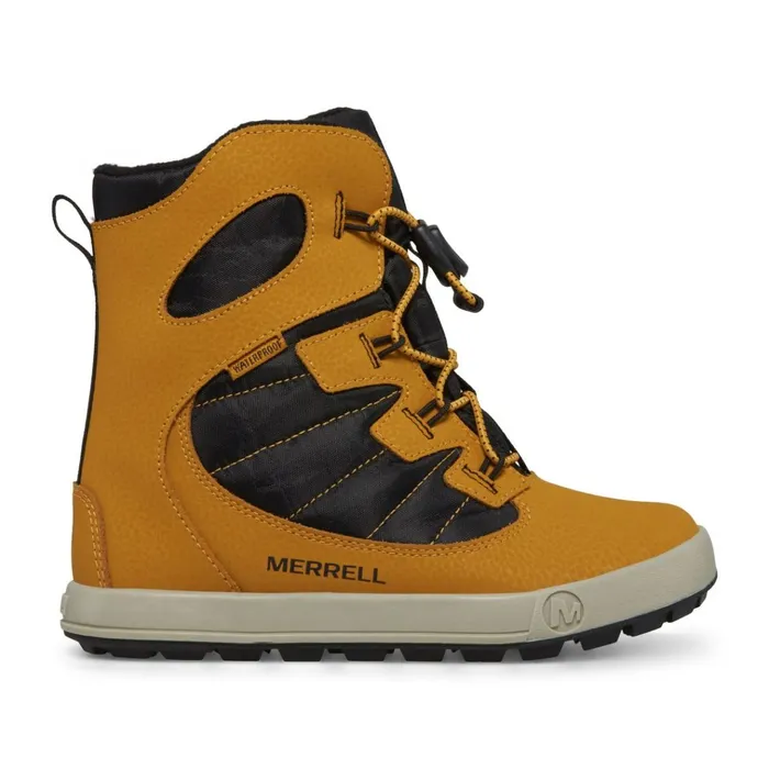 Merrell Big Snow Bank 40 Waterproof Boot Wheatblack Kids Winter Boots
