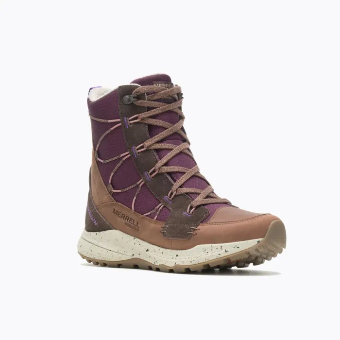 Merrell Bravada 2 Thermo Mid Waterproof Burgandy Women Boots