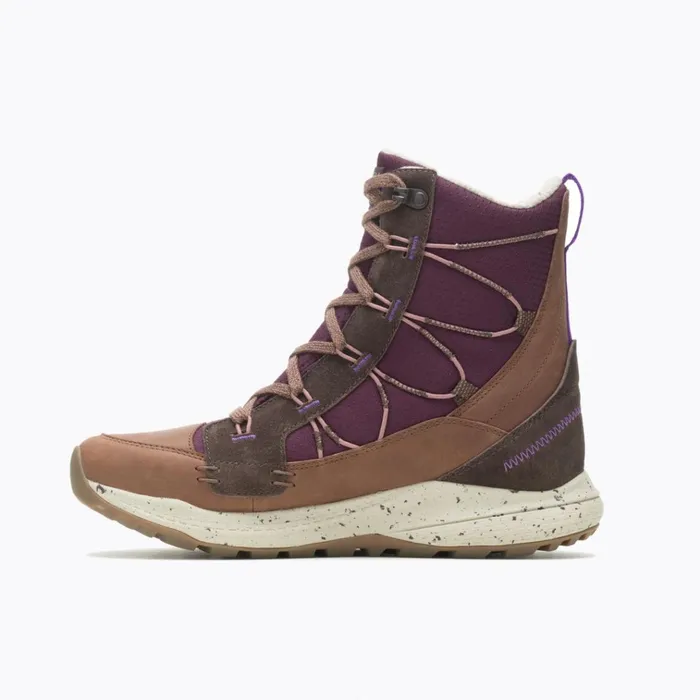 Merrell Bravada 2 Thermo Mid Waterproof Burgandy Women Boots