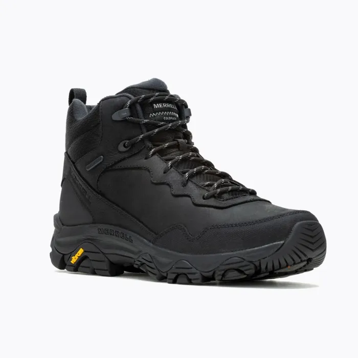 Merrell Coldpack 3 Thermo Mid Waterproof Wide Width Black Men Boots