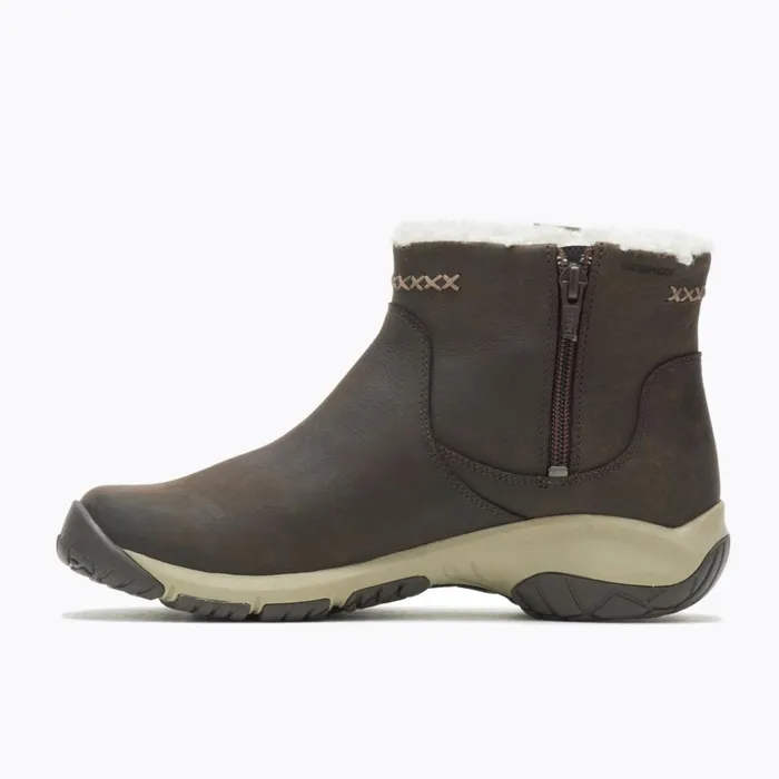 Merrell Encore 4 Bluff Zip Polar Waterproof Espresso Women Boots
