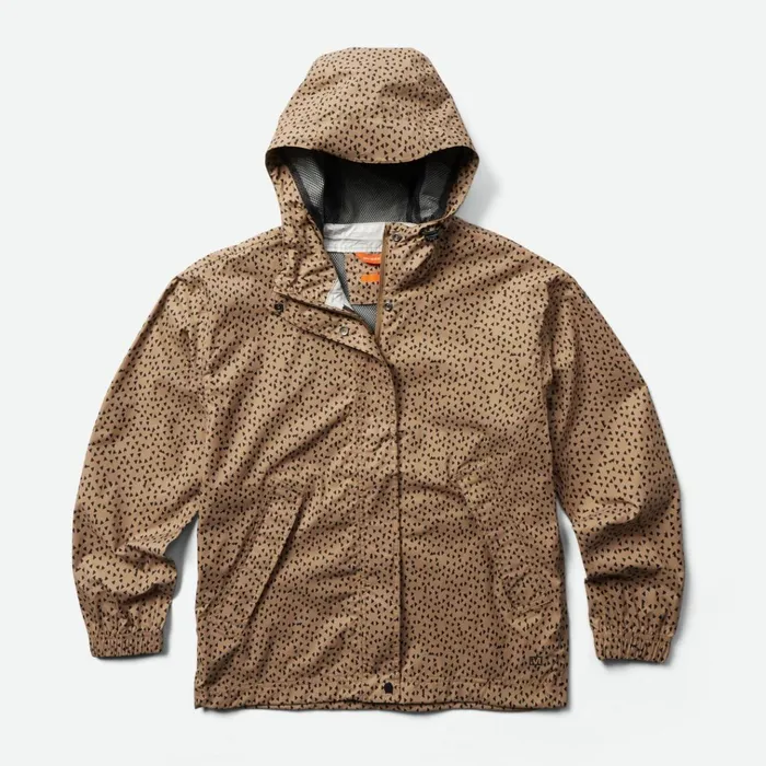 Merrell Fallon Rain Jacket Sepia Tint Mini Women Outerwear
