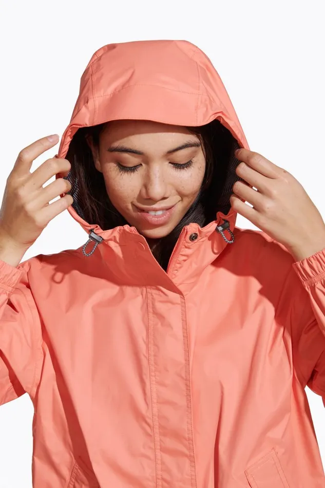 Merrell Fallon Rain Jacket Sepia Tint Mini Women Outerwear