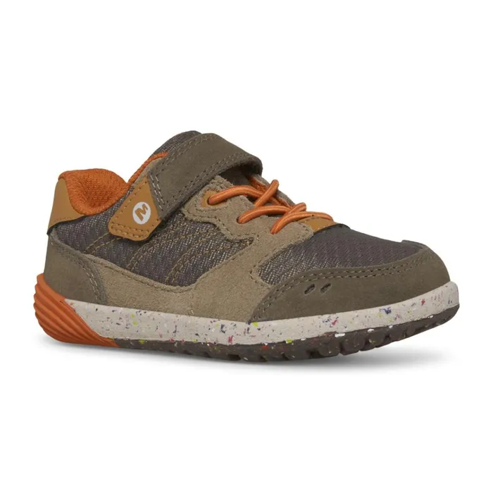 Merrell Little Bare Steps A83 Sneaker Gunsmoketaupe Kids Sneakers