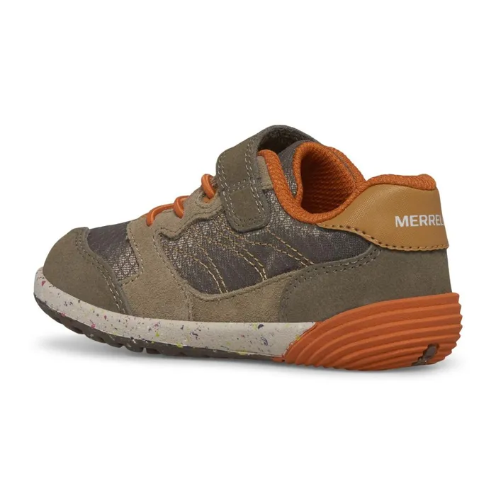 Merrell Little Bare Steps A83 Sneaker Gunsmoketaupe Kids Sneakers
