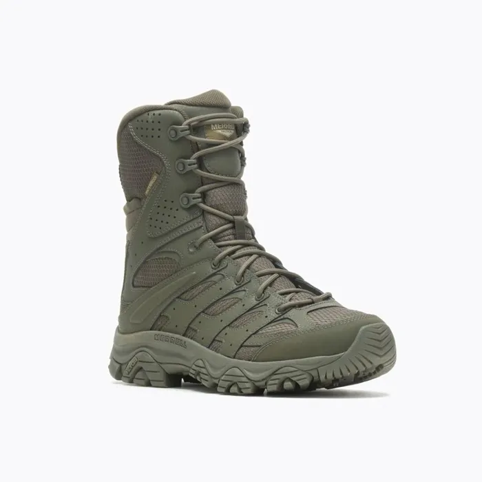 Merrell Moab 3 8034 Tactical Zip Waterproof Boot Dark Olive Men Boots