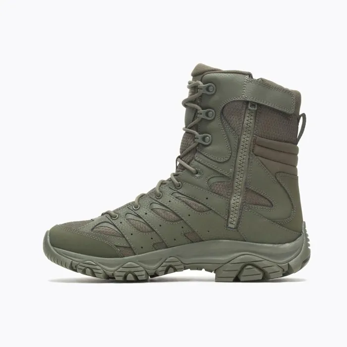 Merrell Moab 3 8034 Tactical Zip Waterproof Boot Dark Olive Men Boots