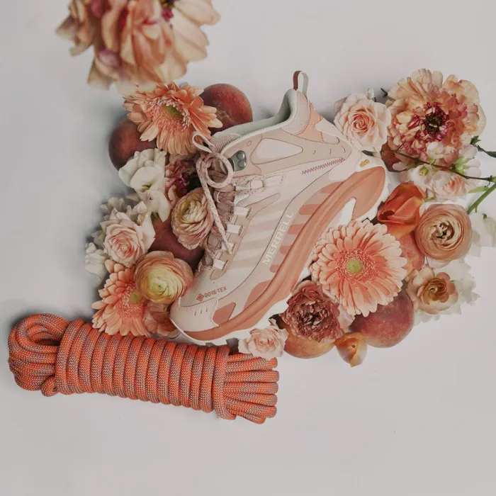 Merrell Moab Speed 2 Mid GoreTex Peach Women Sneakers