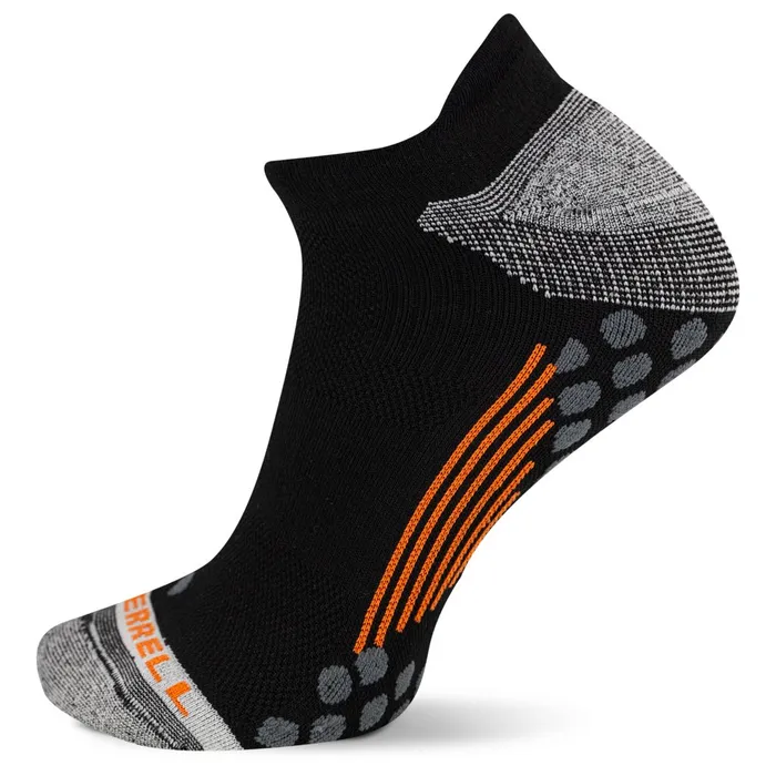 Merrell Retrail 100 Recycled Hiker Low Cut Tab Sock Black MenWomen Socks