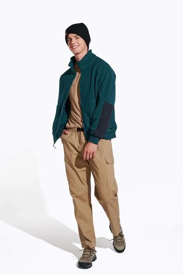 Merrell Sherpa Full Zip Sea Moss Men Tops