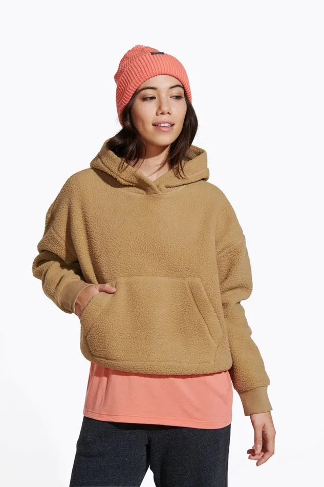 Merrell Sherpa Hoody Kelp Women Tops